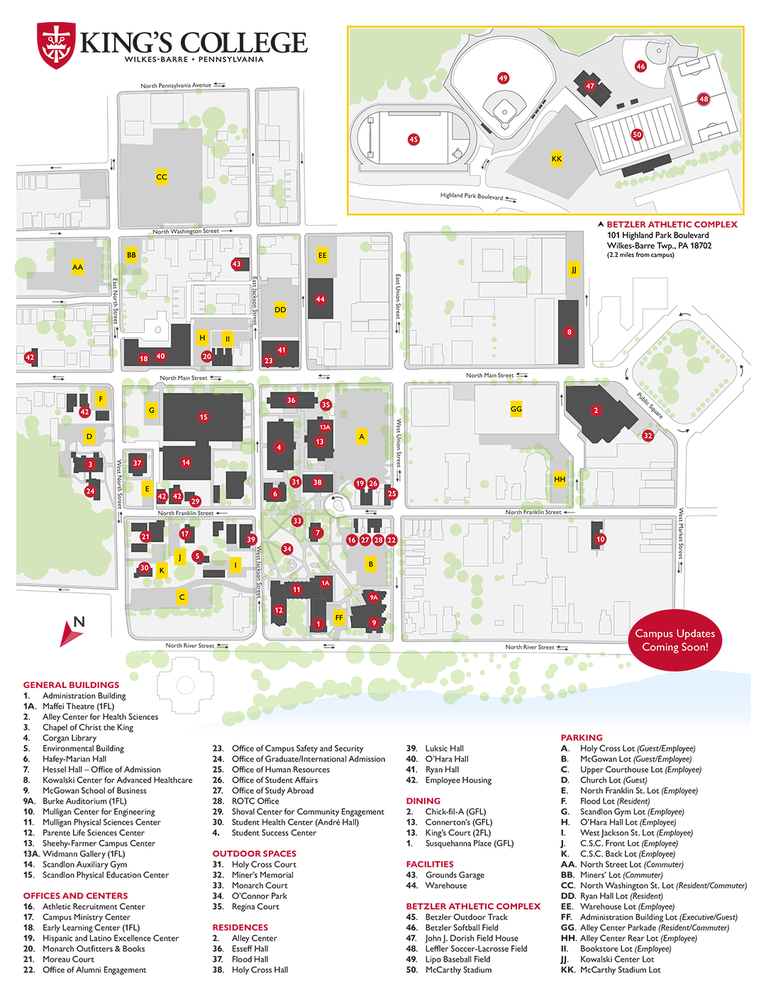 campus map